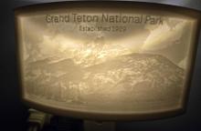 Grand Teton Lithophane